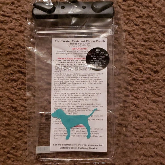 Nwt victorias secret phone water pouch - Picture 3 of 4